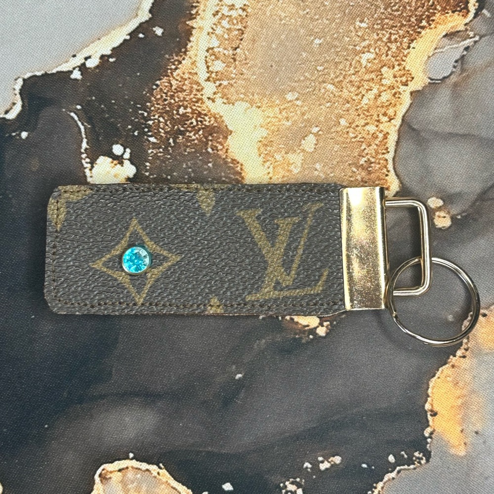 Authentic Up Cycled Louis Vuitton Key Chain
